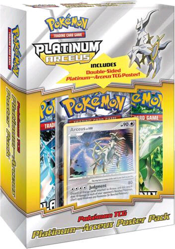 Arceus Poster Pack sealed Pokémon TCG product