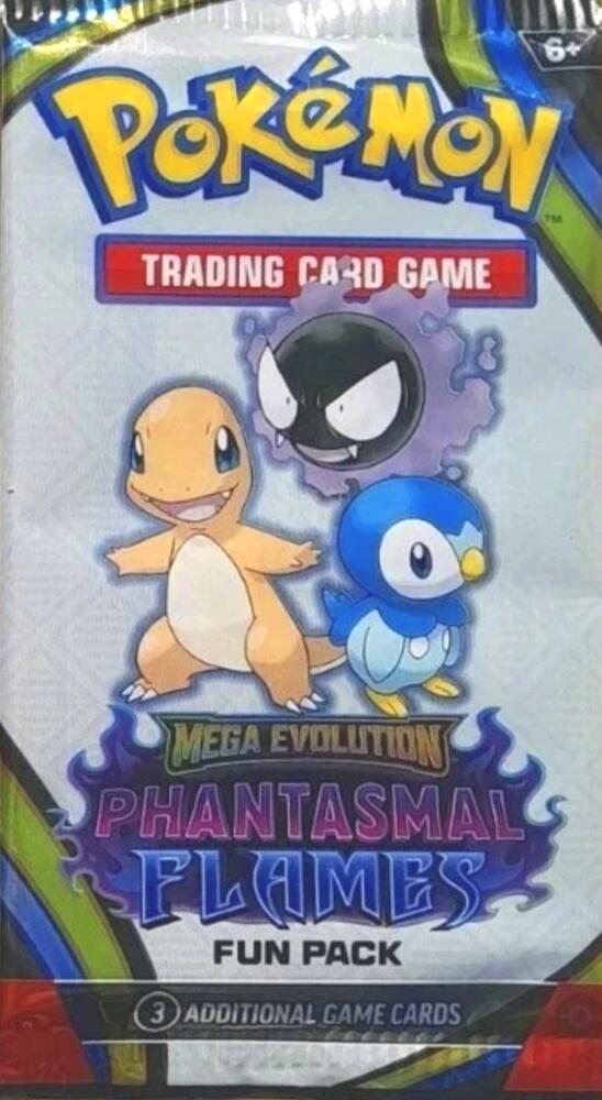 Phantasmal Flames Fun Pack sealed Pokémon TCG product