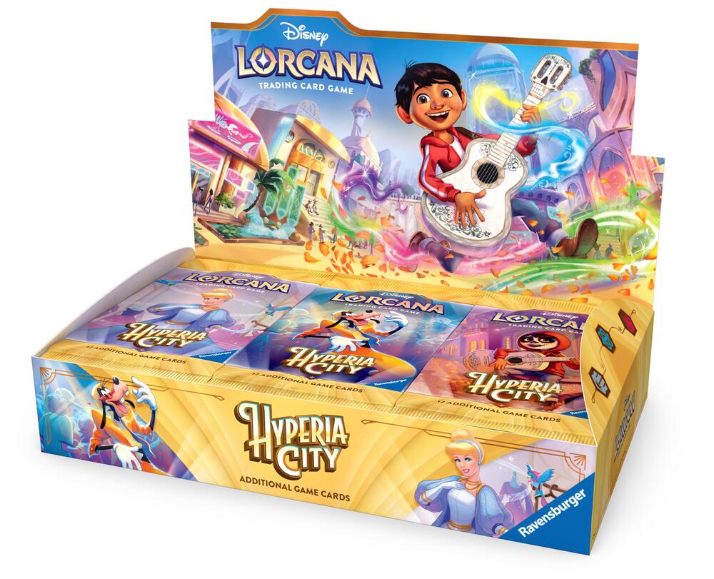 Disney Lorcana: Hyperia City 2-Player Starter Set Case