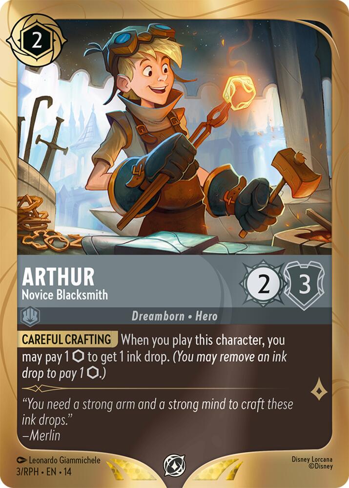 Arthur - Novice Blacksmith sealed Pokémon TCG product