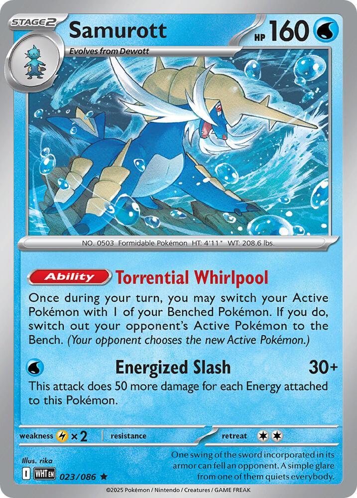 Samurott sealed Pokémon TCG product