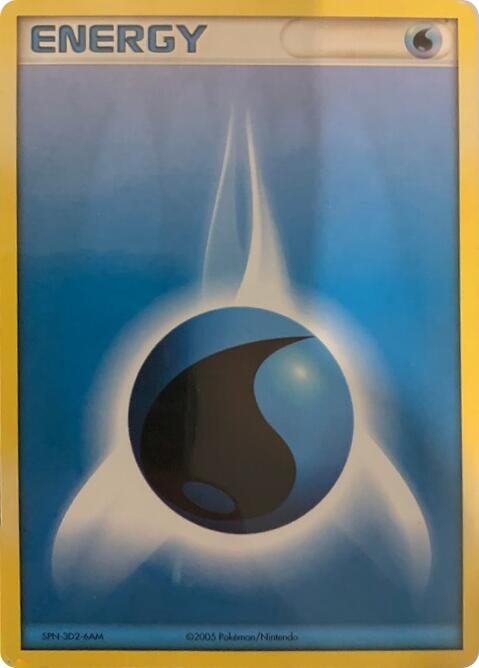 Water Energy (Unnumbered) (No E Reader) sealed Pokémon TCG product