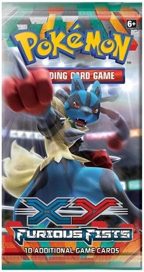 Furious Fists Booster Pack sealed Pokémon TCG product