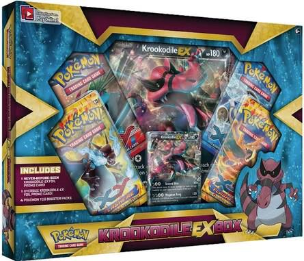 Krookodile EX Box sealed Pokémon TCG product