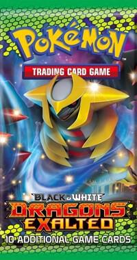 Dragons Exalted Booster Pack sealed Pokémon TCG product
