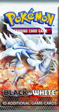Black and White Booster Pack sealed Pokémon TCG product
