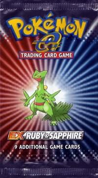 Ruby and Sapphire Booster Pack sealed Pokémon TCG product