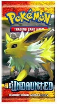 Undaunted Booster Pack sealed Pokémon TCG product
