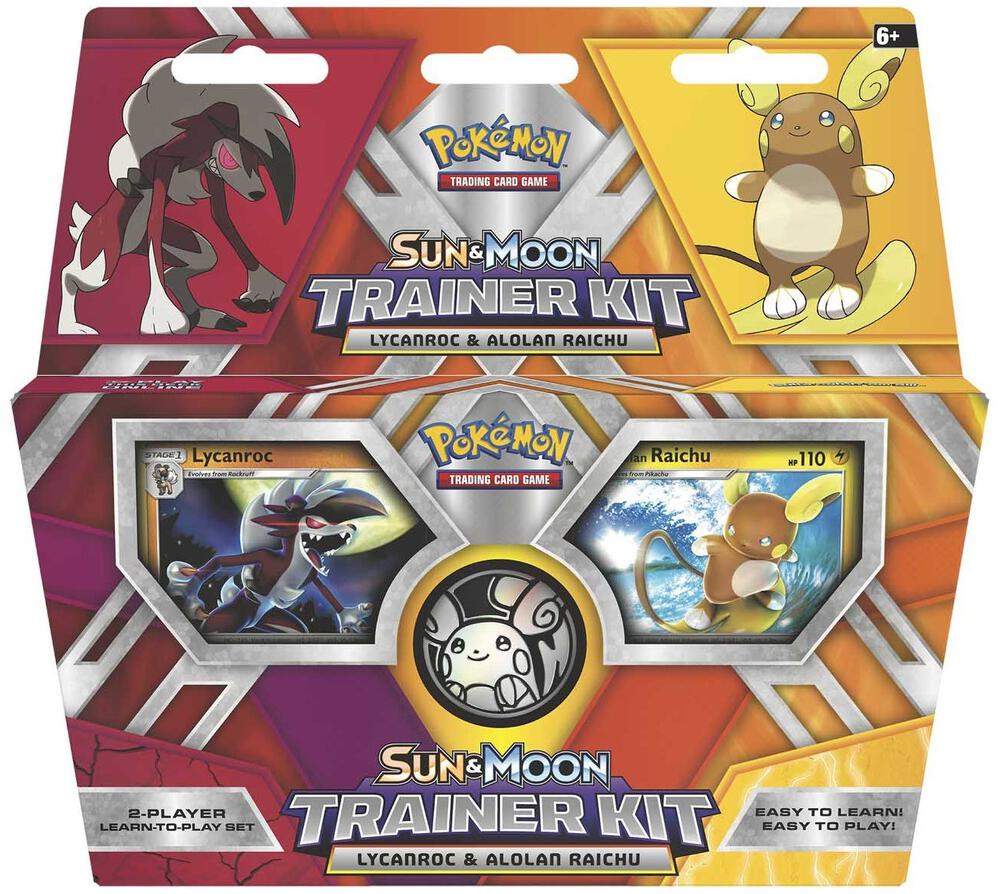 SM Trainer Kit: Lycanroc & Alolan Raichu logo